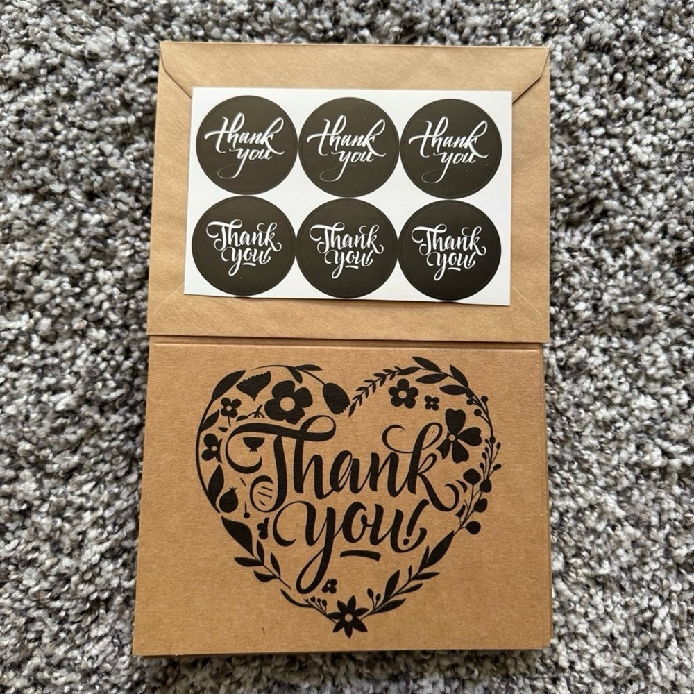 (8) Thank You Cards Assortment (Pack #4)